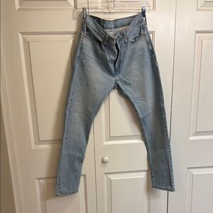 Levi's Men's Straight Jeans in Light Blue